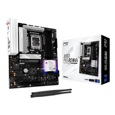 B860 Pro RS WiFi, Intel® B860 Chipset, LGA 1851, ATX Motherboard