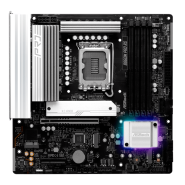 B860M Pro RS, Intel® B860 Chipset, LGA 1851, microATX Motherboard