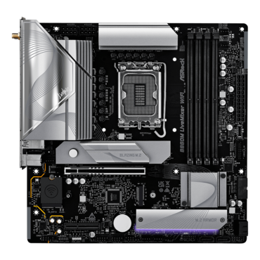 B860M LiveMixer WiFi, Intel® B860 Chipset, LGA 1851, Thunderbolt™ 4, microATX Motherboard