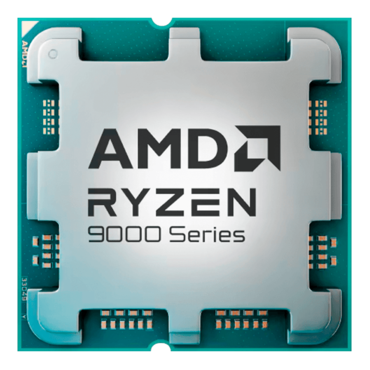 Ryzen™ 5 9600 6-Core 3.8 - 5.2GHz Turbo, AM5, 65W TDP, OEM Processor