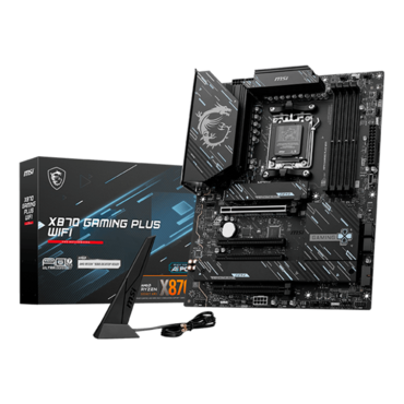 X870 GAMING PLUS WIFI, AMD X870 Chipset, AM5, ATX Motherboard