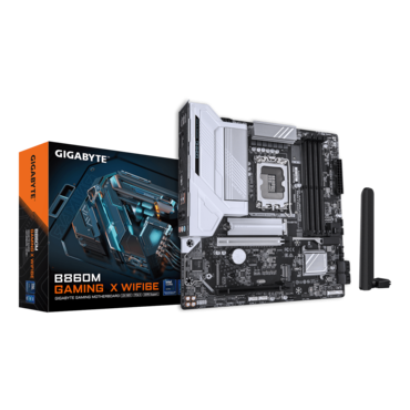 B860M GAMING X WIFI6E, Intel® B860 Chipset, LGA 1851, microATX Motherboard
