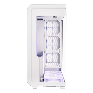 Xhuttle, Tempered Glass, No PSU, ATX, White, Mid Tower Case