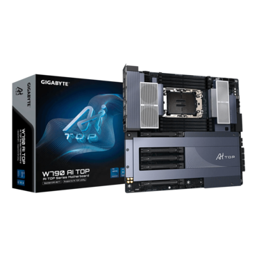 W790 AI TOP, Intel® W790 Chipset, LGA 4677, 2 x Thunderbolt™ 4, E-ATX Motherboard