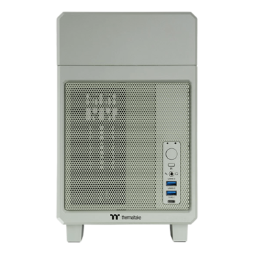 TR100, No PSU, Mini-ITX, Matcha Green, Mini Tower Case