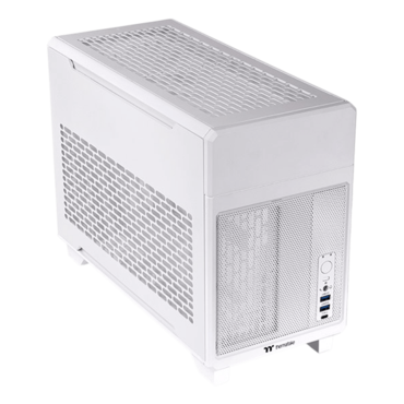 TR100, No PSU, Mini-ITX, Snow, Mini Tower Case