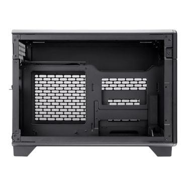 TR100, No PSU, Mini-ITX, Black, Mini Tower Case