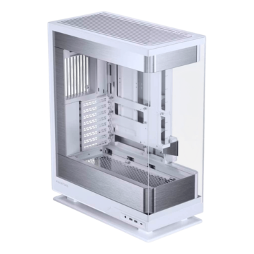 Evolv X2, Tempered Glass, No PSU, E-ATX, Silver White, Mid Tower Case