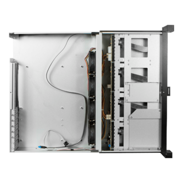 C-280SS, 8x 3.5&quot; Hotswap Bays, ATX, No PSU, Black, 2U Chassis