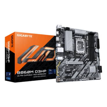 B860M D3HP, Intel® B860 Chipset, LGA 1851, microATX Motherboard