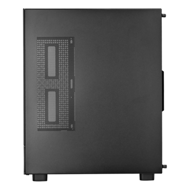 Lucid 04, Tempered Glass, microATX, Black, Mid Tower Case
