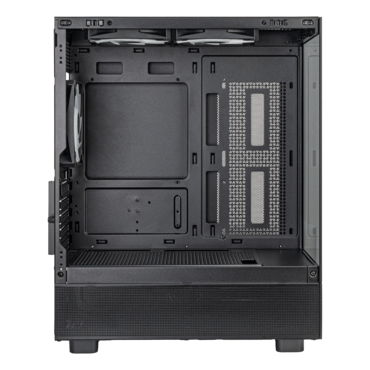 Lucid 04, Tempered Glass, microATX, Black, Mid Tower Case