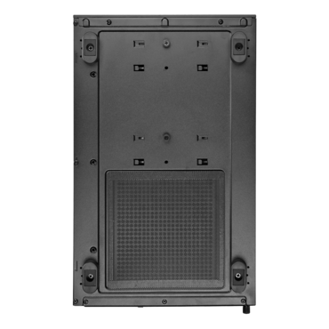 Lucid 04, Tempered Glass, microATX, Black, Mid Tower Case