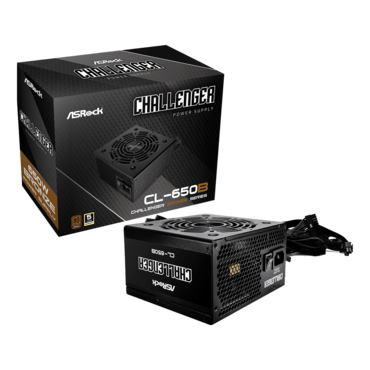 CL-650B, 80 PLUS Bronze 650W, No Modular, ATX Power Supply