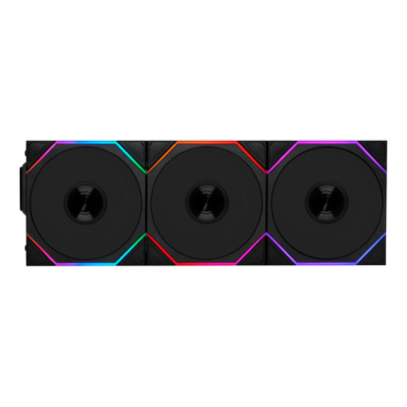 UNI FAN TL 120 Wireless 3 x 120mm, w/ Controller, ARGB LEDs, 2600 RPM, 90.1 CFM, 33 dBA, Cooling Fans
