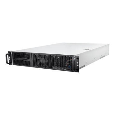 IW-R200N, 2x 5.25&quot; External Bays, 6x 3.5&quot; Internal Bays, No PSU, CEB, Black, 2U Chassis - TAA Compliant