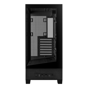 A31, Tempered Glass, No PSU, ATX, Black, Mid Tower Case