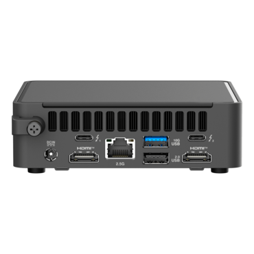 NUC 15 Pro NUC15CRKU7, Intel® Core™ Ultra 7 255H, 2x DDR5 SO-DIMM, 2x DDR5 SO-DIMM Memory, 2x M.2 NVMe SSD, Intel® Arc 140T GPU, Slim Barebone Kit