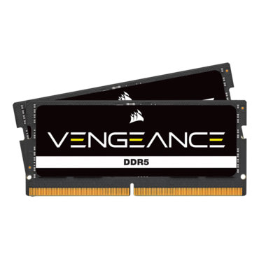 32GB (2 x 16GB) VENGEANCE® DDR5 5600MT/s, CL48, SO-DIMM Memory