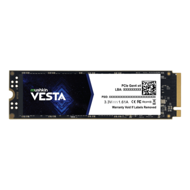 4TB VESTA, 5000 / 4500 MB/s, 3D NAND, PCIe NVMe 4.0 x4, M.2 2280 SSD