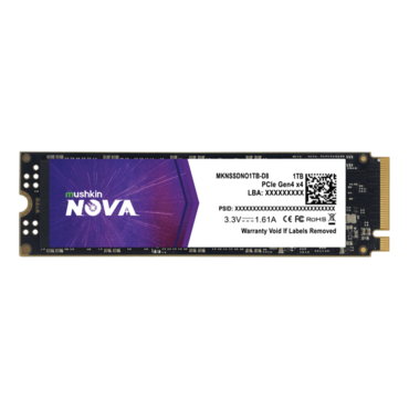 1TB NOVA, 7000 / 6000 MB/s, 3D NAND, PCIe NVMe 4.0 x4, M.2 2280 SSD