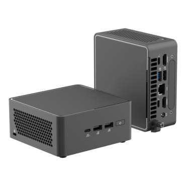 NUC 15 Pro NUC15CRHV5, Intel® Core™ Ultra 5 235H vPro®, 2x DDR5 SO-DIMM Memory, 2x M.2 NVMe SSD, Intel® Arc 140T GPU, Tall Barebone Kit