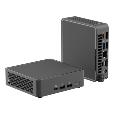 NUC 15 Pro NUC15CRKV5, Intel® Core™ Ultra 5 235H vPro®, 2x DDR5 SO-DIMM Memory, 2x M.2 NVMe SSD, Intel® Arc 140T GPU, Slim Barebone Kit
