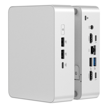 NUC 15 Pro+ NUC15CRSU7, Intel® Core™ Ultra 7 255H, 2x DDR5 SO-DIMM, 2x M.2 NVMe SSD, Intel® Arc™ GPU, Silver Barebone Kit