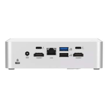 NUC 15 Pro+, Intel® Core™ Ultra 7 255H, 2x DDR5 SO-DIMM, 2x M.2 NVMe SSD, Intel® Arc™ GPU, Silver Mini PC Barebone