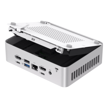 NUC 15 Pro+, Intel® Core™ Ultra 7 255H, 2x DDR5 SO-DIMM, 2x M.2 NVMe SSD, Intel® Arc™ GPU, Silver Mini PC Barebone