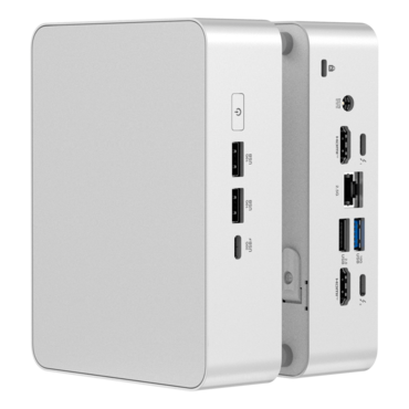 NUC 15 Pro+ NUC15CRSU9, Intel® Core™ Ultra 9 285H, 2x DDR5 SO-DIMM, 2x M.2 NVMe SSD, Intel® Arc™ GPU, Silver Barebone Kit