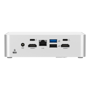 NUC 15 Pro+ NUC15CRSU5, Intel® Core™ Ultra 5 225H, 2x DDR5 SO-DIMM, 2x M.2 NVMe SSD, Intel® Arc™ GPU, Silver Barebone Kit