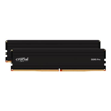 128GB (2x64GB) Pro DDR5 5600MT/s, CL46, Black, DIMM Memory