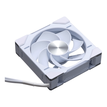 D30-120 Reverse 120mm, White, D-RGB LEDs, 2000 RPM, 61.5 CFM, 31.8 dBA, Cooling Fan