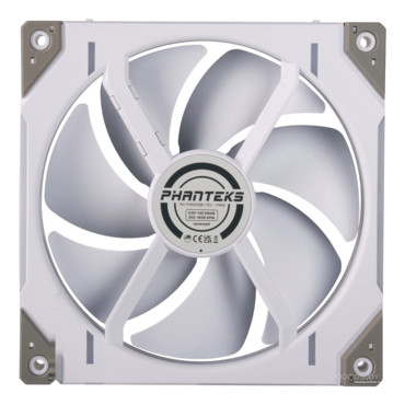 D30-140 140mm, White, D-RGB LEDs, 1800 RPM, 71.93 CFM, 29.5 dBA, Cooling Fan