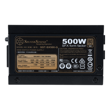 SX500-G V1.1, 80 PLUS Gold 500W, Fully Modular, SFX Power Supply