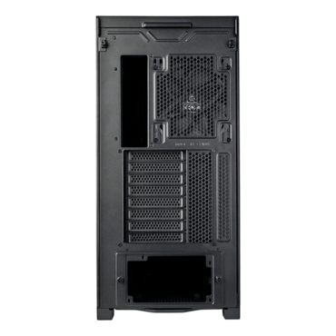 SETA A2, Tempered Glass, No PSU, E-ATX, Black, Mid Tower Case