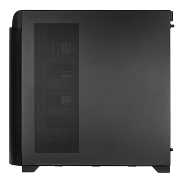 SETA A2, Tempered Glass, No PSU, E-ATX, Black, Mid Tower Case