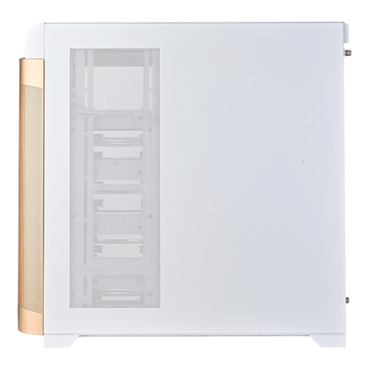 SETA A2, Tempered Glass, No PSU, E-ATX, White/Rose Gold, Mid Tower Case