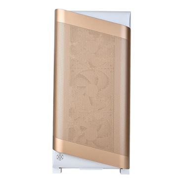 SETA A2, Tempered Glass, No PSU, E-ATX, White/Rose Gold, Mid Tower Case