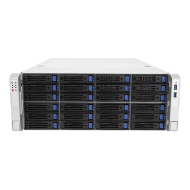 IW-RS424-02M-CR800.H, 24x 3.5&quot;/2.5&quot; External Bays, 2x 2.5&quot; Internal Bays, 800W Rdt PSU, EEB, Black/Grey, 4U Chassis - TAA Compliant