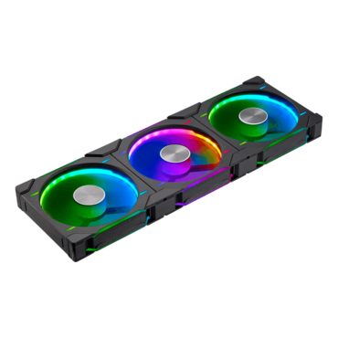 D30-140 3 x 140mm, D-RGB LEDs, 1800 RPM, 71.93 CFM, 29.5 dBA, Cooling Fans
