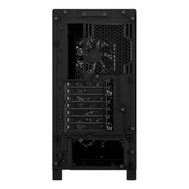 FRAME 4000D RS, Tempered Glass, No PSU, E-ATX, Black, Mid Tower Case