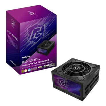 PG-1000G, 80 PLUS Gold 1000W, Fully Modular, ATX Power Supply
