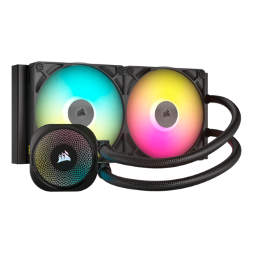 iCUE LINK TITAN 280 RX RGB, 280mm Radiator, Liquid Cooling System