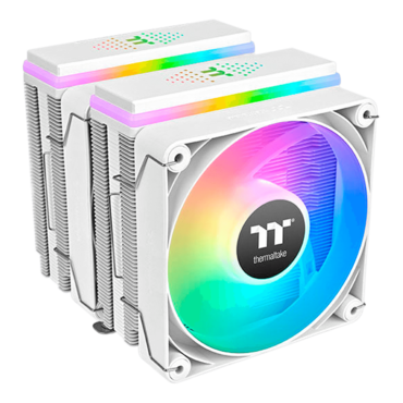 ASTRIA 600 ARGB, White, 160mm Height, 265W TDP, Aluminum/Copper CPU Cooler