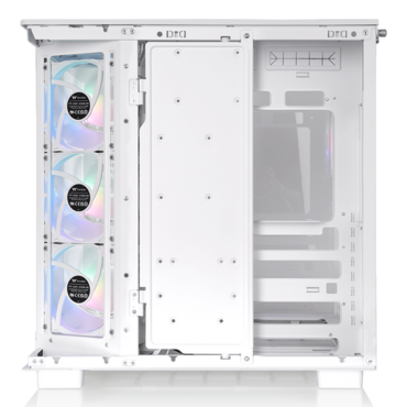 View 380 XL TG ARGB, Tempered Glass, No PSU, ATX, Snow, Mid Tower Case