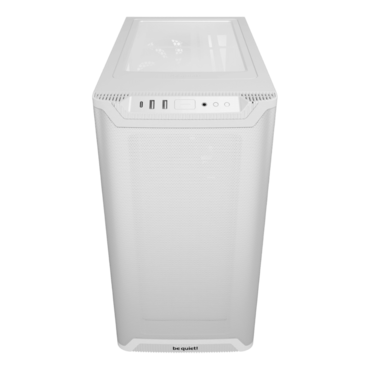 Pure Base 501 LX, Tempered Glass, No PSU, ATX, White, Mid Tower Case