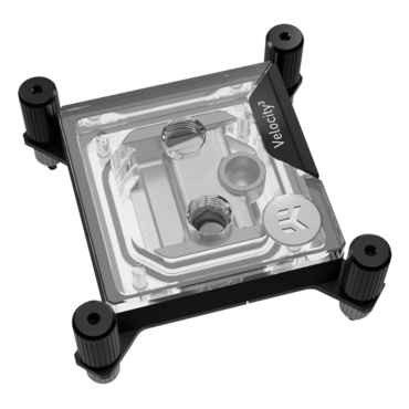 EK-Quantum Velocity³, LGA 1851/LGA 1700/AM5, D-RGB, CPU Water Block - Plexi