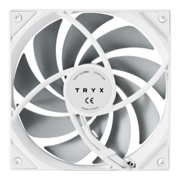 ROTA Pro 140mm, White, 1650 RPM, 100.30 CFM, 32 dBA, Cooling Fan